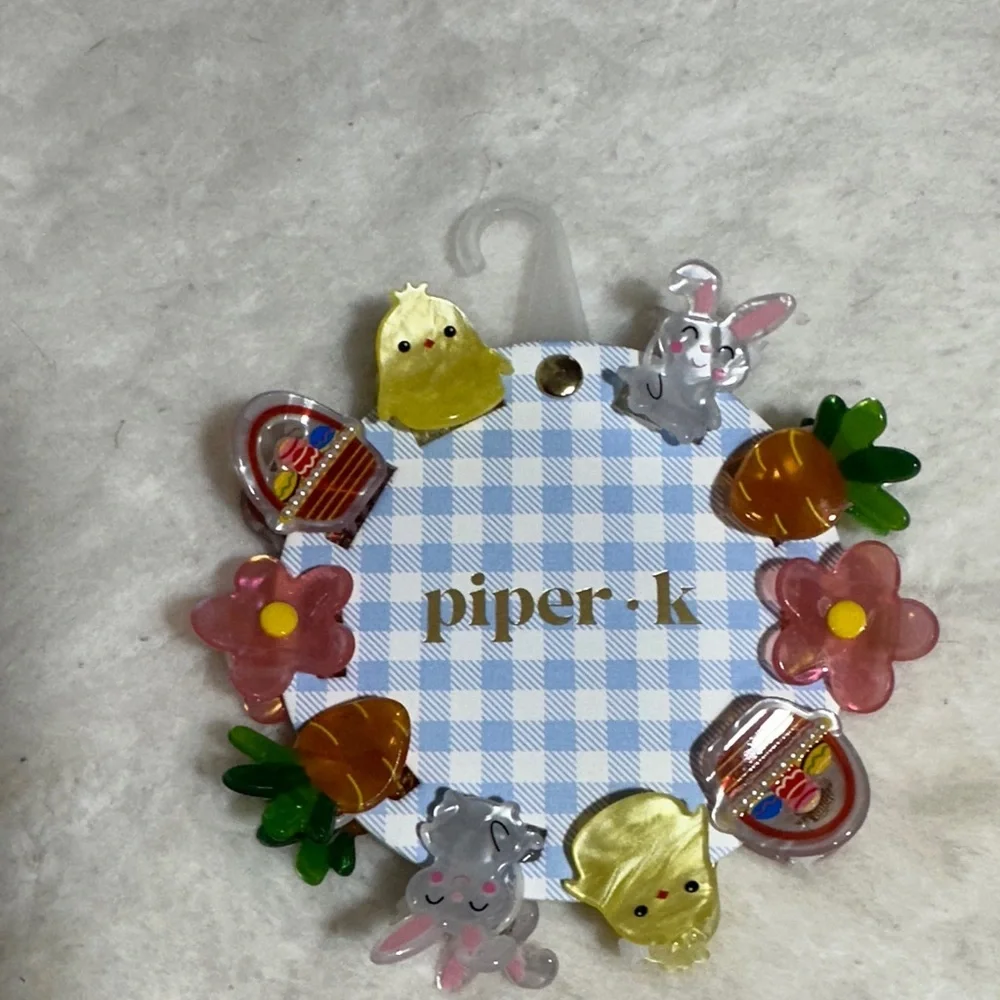 Piper K mini Easter claw clips set of 10